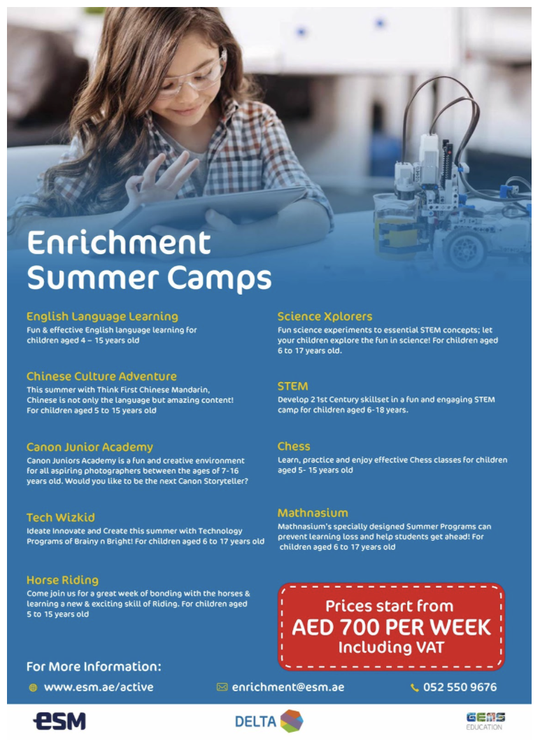 Enrichment Summer Camps