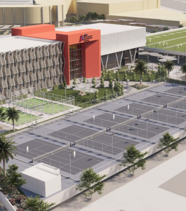 Middle school rendering 